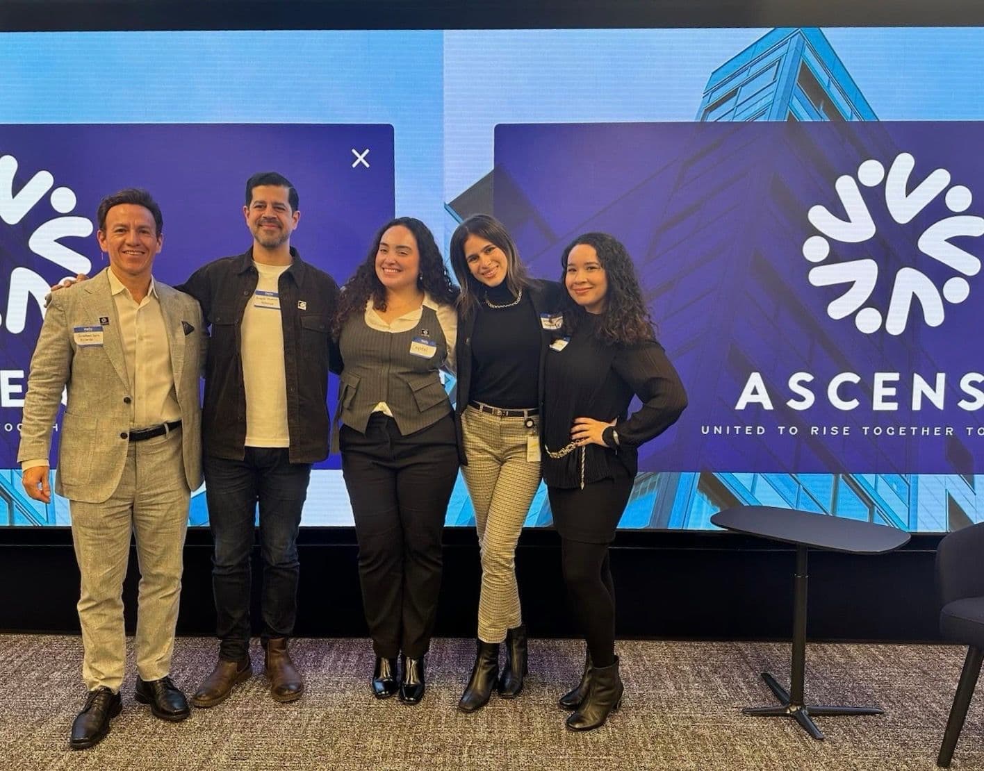 ASCENSO professionals building connections