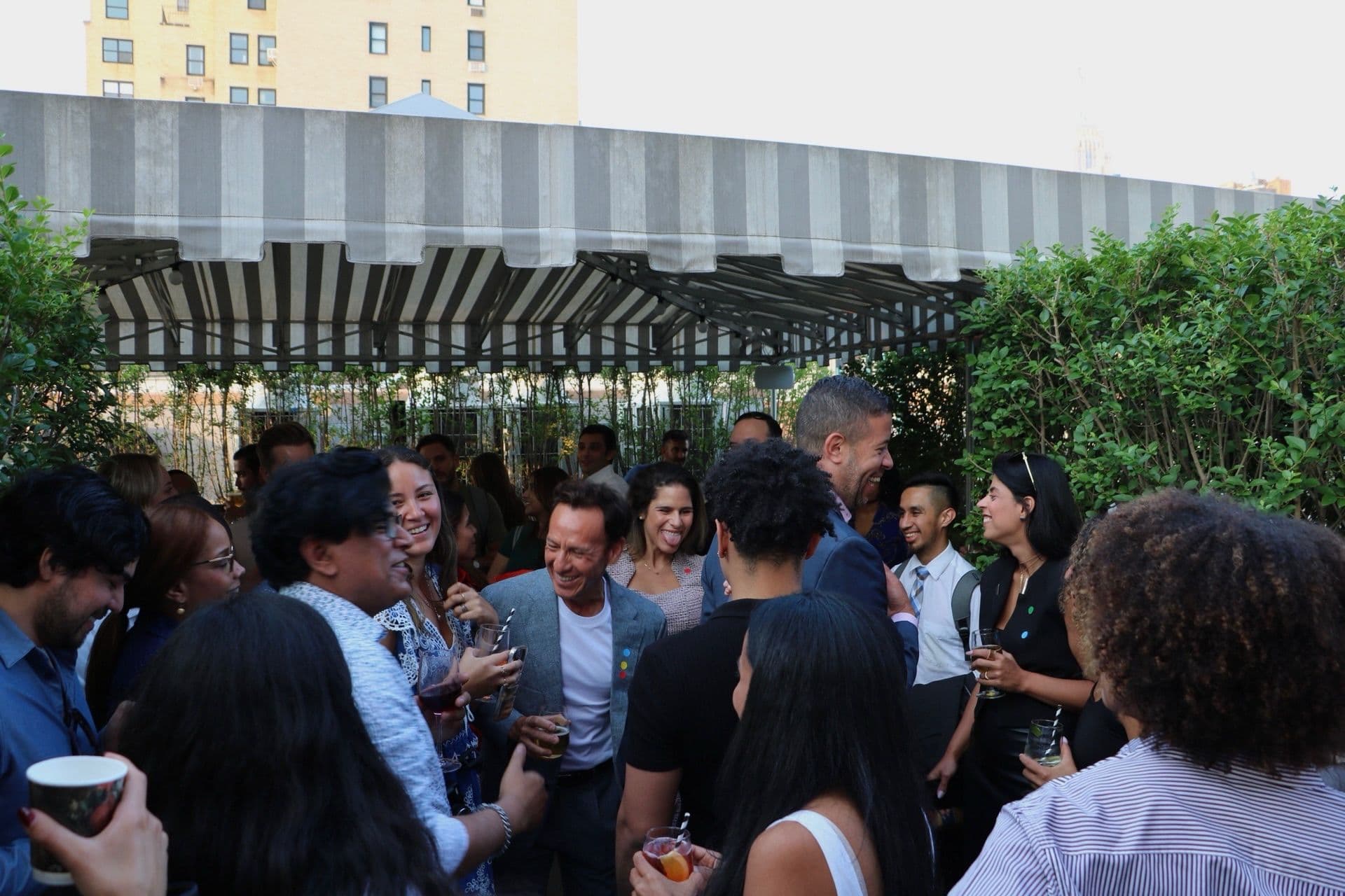 ASCENSO professionals at kickoff networking event