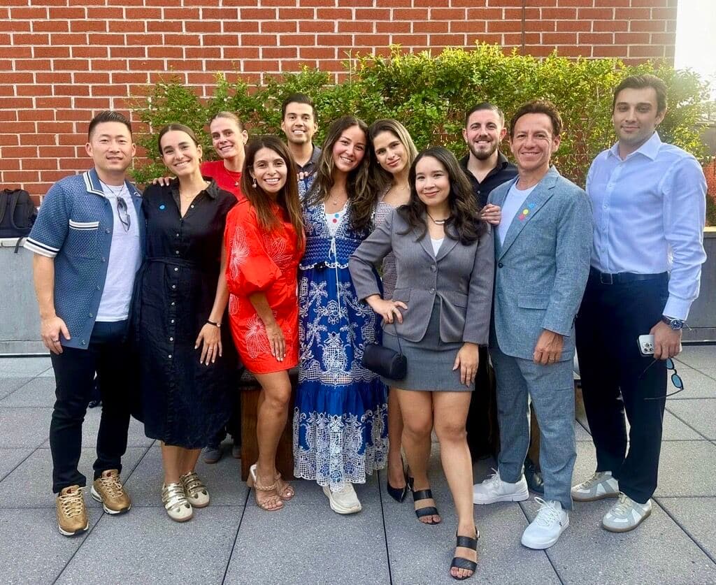 ASCENSO founding team members at an event