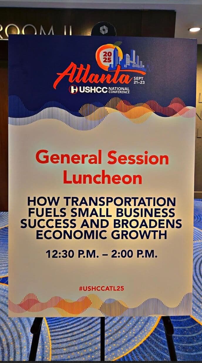 ASCENSO team networking at USHCC National Conference